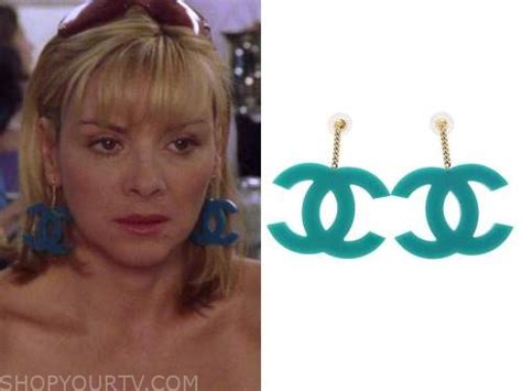 chanel earrings sex and the city